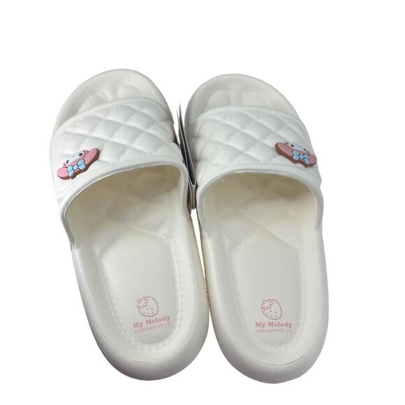 Hello Kitty Slipper Slides My Melody Quilted Sandals 40-41EU - Picture 4 of 8